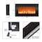 Hastings Home Hastings Home Electric Fireplace 31-inch Wall Mounted, 13 Backlight Colors, Remote Control(Black) 431647TPF - alternate 3